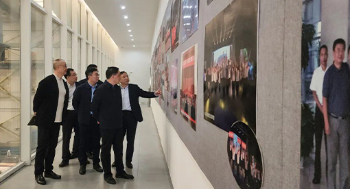 扬州市统计局局长陆安亚一行莅临迈安德走访调研