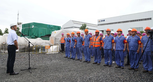 吊装作业事故应急演练