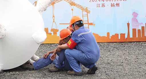 吊装作业事故应急演练